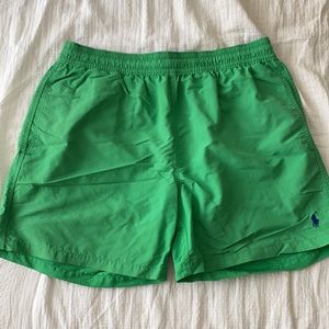 Green Polo Swimming Suit
